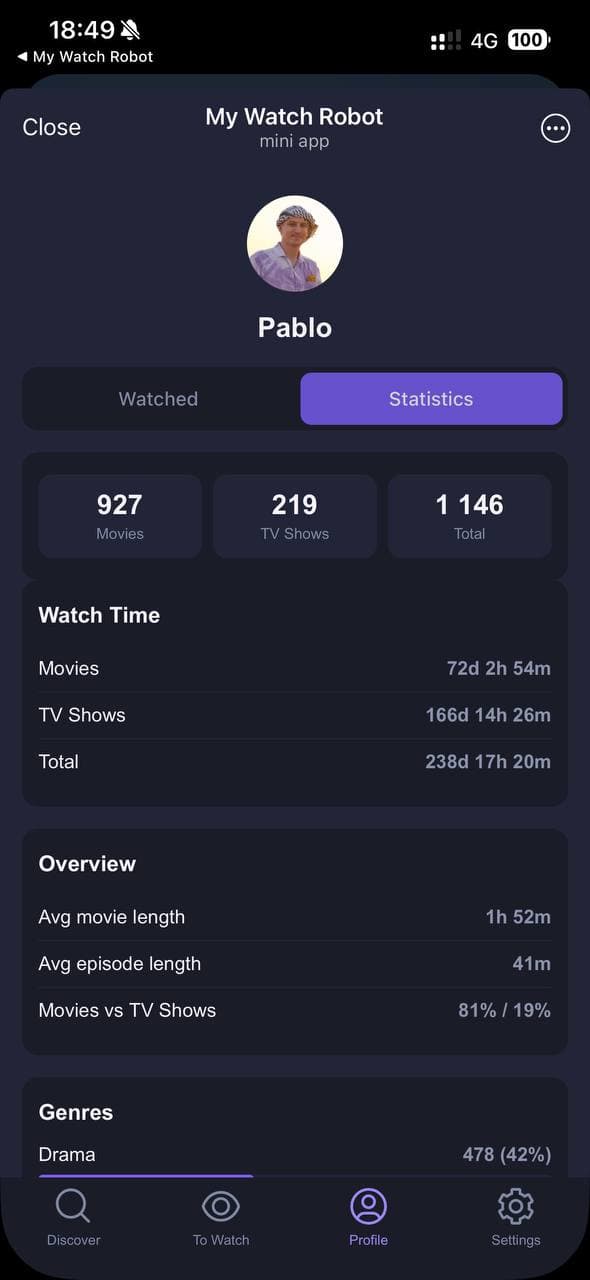 My Watch Robot screenshot 3